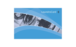 Laundroworks stored-value loyalty card (generic; custom-printed available)