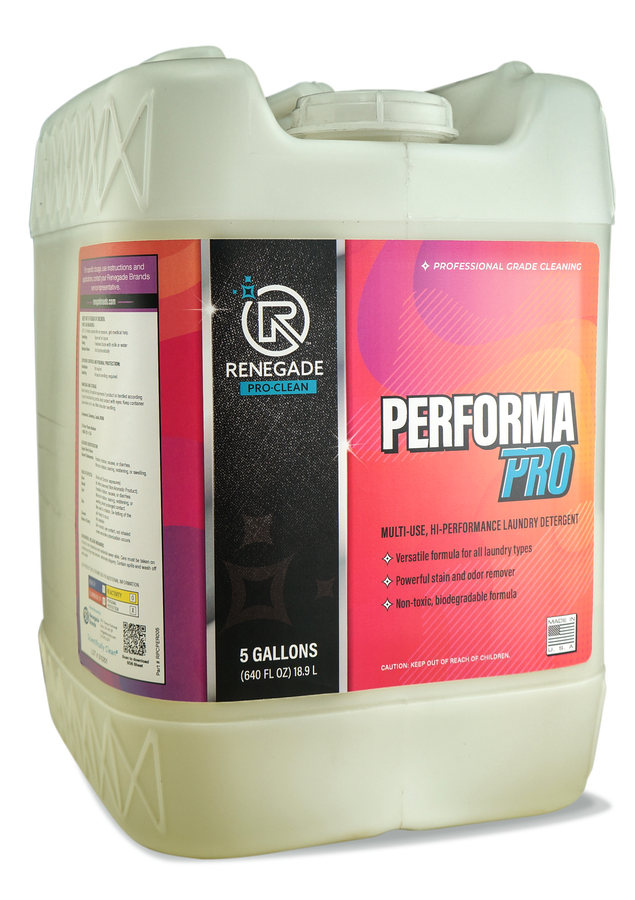 Renegade PerformaPro detergent bottle