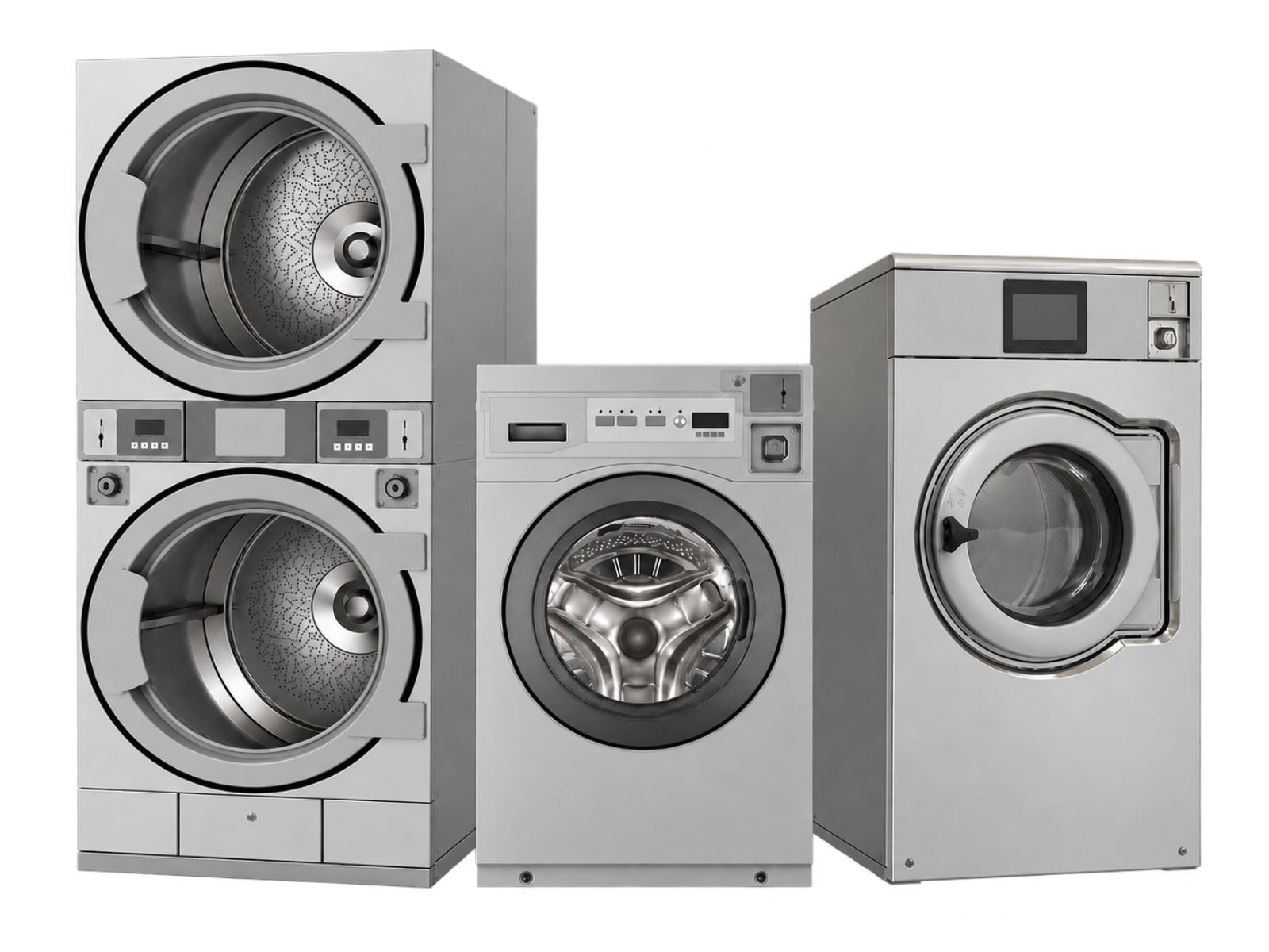 Commercial laundry equipment planning